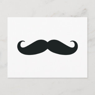 Respecteer de Stache Mustache Briefkaart