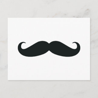 Respecteer de Stache Mustache Briefkaart