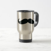 Respecteer de Stache Mustache Reisbeker (Voorkant rechts)