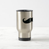 Respecteer de Stache Mustache Reisbeker (Center)