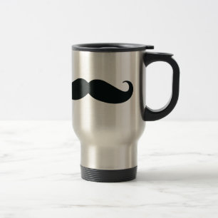 Respecteer de Stache Mustache Reisbeker