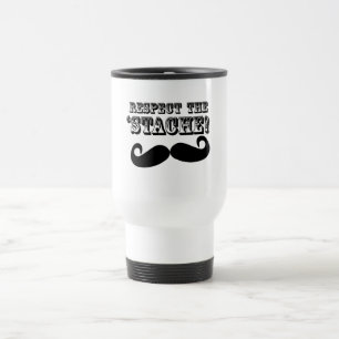 Respecteer de 'Stache' Reisbeker