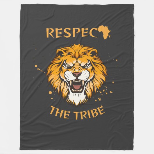 Respecteer de stam | Fleece deken (Voorkant)