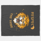 Respecteer de stam | Fleece deken (Voorkant (Horizontaal))