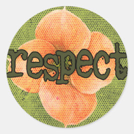 Respecteer de Sticker