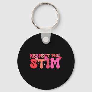 Respecteer De Stim Autisme Stimming Autistisch Spe Sleutelhanger