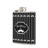 Respecteer de  traktatie van de heer Hipster Heupfles (Links)