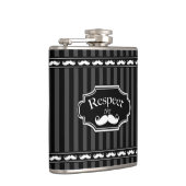 Respecteer de  traktatie van de heer Hipster Heupfles (Rechts)