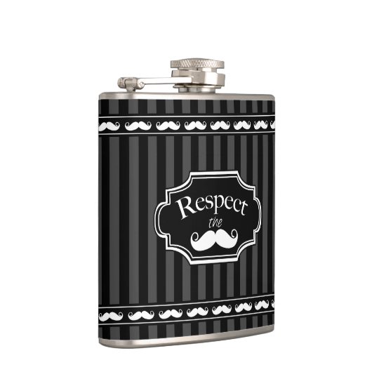 Respecteer de  traktatie van de heer Hipster Heupfles (Rechts)