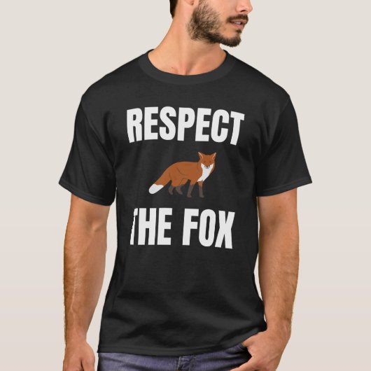 Respecteer de vos t-shirt (Voorkant)