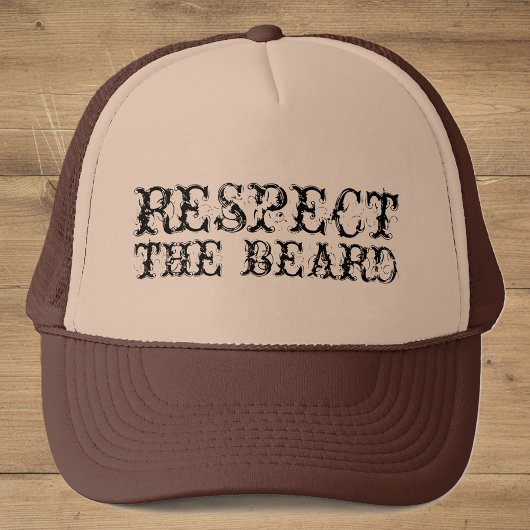 Respecteer de vrachtwagenhoed voor mannen trucker pet