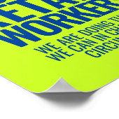 Respecteer detailhandelaren vetgedrukte tekst opsl poster (Hoek)