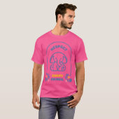Respecteer Elk Dier ontwerp retro T-shirt (Voorkant volledig)