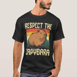 Respecteer het Capybara T-shirt
