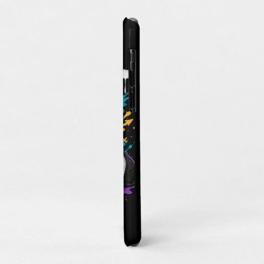 Respecteer het Drip Basketbalontwerp Case-Mate iPhone Case (Achterkant/links)
