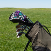 Respecteer het druppelbasketbalontwerp golfheadcover (Insitu)