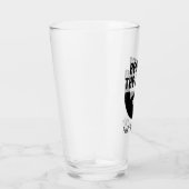 Respecteer het grappige biercadeau van de baard vo glas (Rechts)