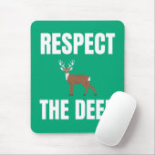 Respecteer het hert muismat (Met muis)