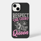Respecteer het hof, vrees de koningin iPhone hoesje (Achterkant)