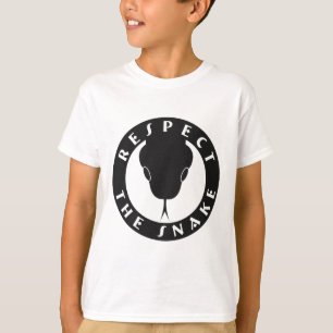 Respecteer het Kinder T-shirt van de slang