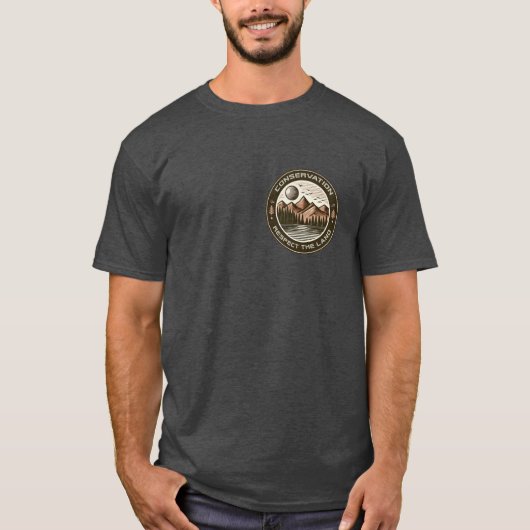 Respecteer het land - Conservation T-shirt (Voorkant)