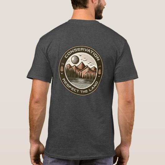 Respecteer het land - Conservation T-shirt (Achterkant)