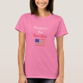 Respecteer het offerfeest t-shirt (Voorkant)