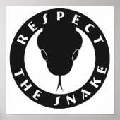 Respecteer het Poster van de slang (Voorkant)