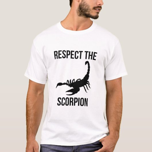 Respecteer het Scorpion T-shirt (Voorkant)
