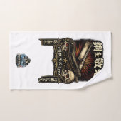 Respecteer het stalen rechte scheermes Japans Handdoek (Handdoek)