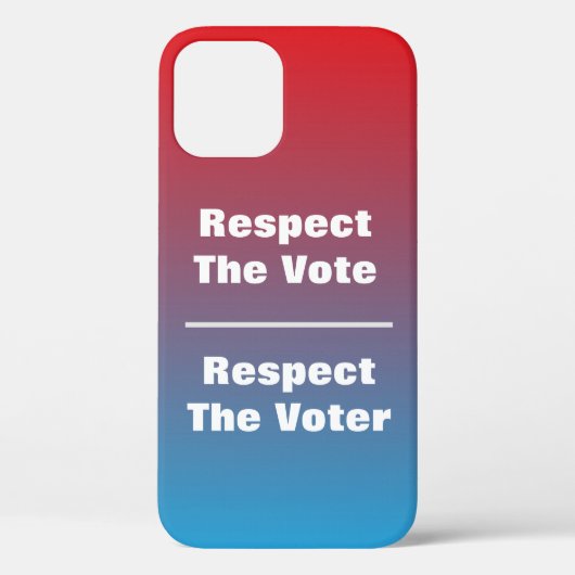 Respecteer Het Stemrecht en de Kiezers Case-Mate iPhone Case (Achterkant)