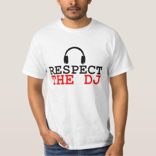 Respecteer het T-shirt met de DJ-pionierstijl