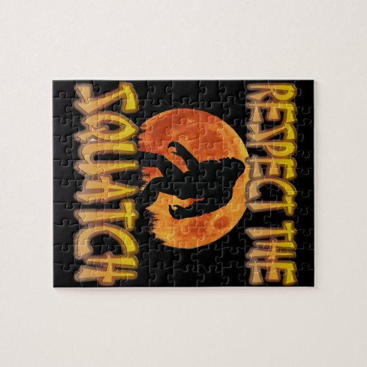 Respecteer het vierkant legpuzzel (Horizontaal)