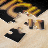 Respecteer het vierkant legpuzzel (Zijkant)