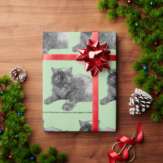 Respecteer Je Kat Dag door RoseWrites Cadeaupapier (Feestdagen Geschenken)