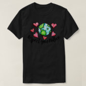Respecteer je moeder Aarde2 T-shirt (Design voorkant)