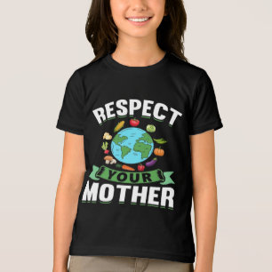 Respecteer Je Moeder Comfort Kleuren Levens T-shir Tri-Blend Shirt