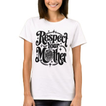 Respecteer je moeder Groovy 70s Retro Moederdag