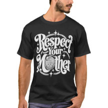 Respecteer je moeder Groovy 70s Retro Moederdag