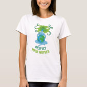 Respecteer je moeder, Vegan Activism T-shirt (Voorkant)