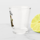 Respecteer Je Ouderen Gaming Controle Retro Grappi Shot Glas (Rechts)