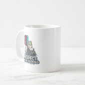 Respecteer je Ouderen Retro Gaming Design Koffiemok (Voorkant links)
