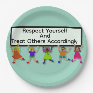 Respecteer Jezelf Papieren Bord