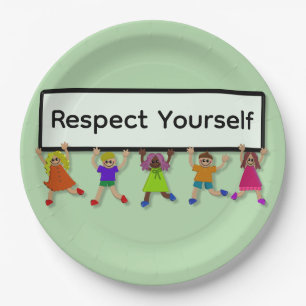 Respecteer Jezelf Papieren Bord
