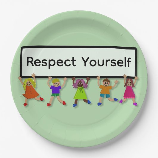 Respecteer Jezelf Papieren Bord (Voorkant)