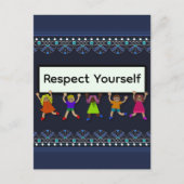 Respecteer Jezelf Postkaart (Voorkant)