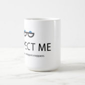 Respecteer me jullie jonge snippers koffiemok (Center)