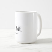 Respecteer me jullie jonge snippers koffiemok (Voorkant rechts)