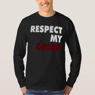 Respecteer mijn korst t-shirt