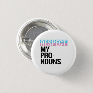 Respecteer mijn woordenboek ronde button 3,2 cm
